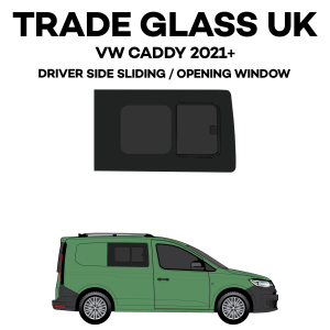 trade glass uk vw caddy 2021 driver sliding window