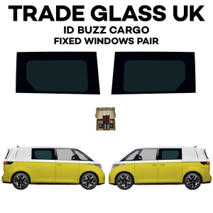 trade glass uk vw id buzz cargo passenger driver both fixed windows