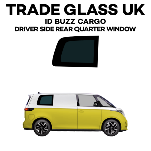 trade glass uk vw id buzz cargo driver rear quarter fixed window