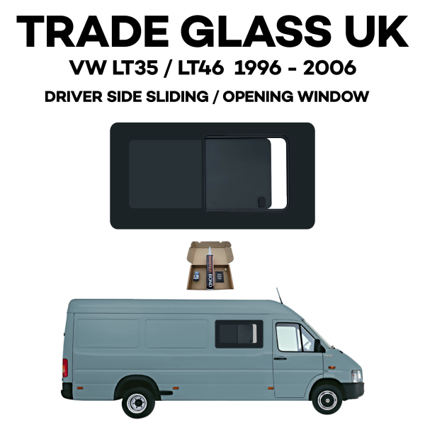 trade glass uk vw lt35 lt46 1996 2006 sliding window driver