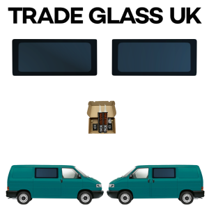trade glass uk vw t4 passenger driver both fixed windows
