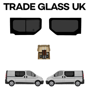 trade glass uk vauxhall vivaro renault trafic 2001 2014 sliding windows driver sliding passenger fixed