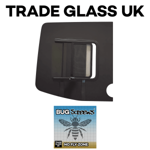 trade glass uk vw crafter mercedes sprinter 2006 2017 old sliding window barn doors rear driver built in fly screen bug screens